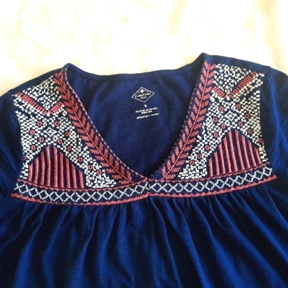 St John's Bay Short Sleeve Size Small - Picture 7 of 7